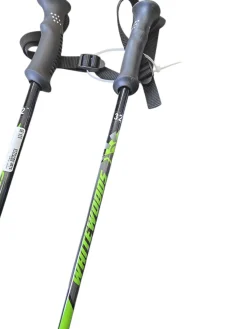 Used WHITEWOOD SKI POLES Boys DH Ski Pole Black 80 cm / 32 in