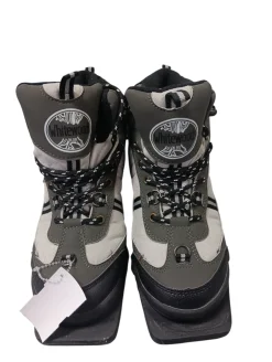 Used Whitewoods Mens 75MM XC Ski Boots Black W 07-07.5 / JR 05.5-06
