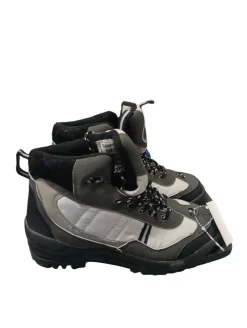 Used Whitewoods Mens 75MM XC Ski Boots Black W 07-07.5 / JR 05.5-06