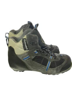 Used Whitewoods Mens NNN XC Ski Boots Black M 07-07.5 / W 08-08.5