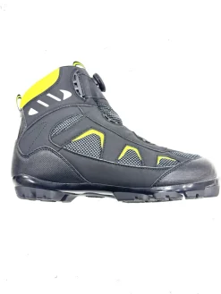 Used Whitewoods Mens NNN XC Ski Boots Black M 08.5-09 / W 09-09.5