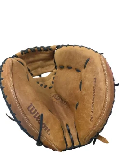 Used Wilson A950 BB/SB Catchers RH Throw Brown 34"