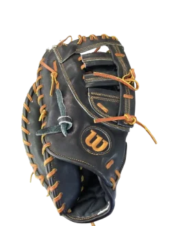 Used Wilson 1613 BB/SB First Base LH Throw Black 12 1/4"