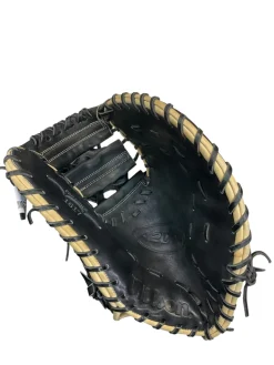 Used Wilson 1617 BB/SB First Base RH Throw Black 12 1/2