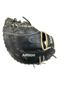 Used Wilson 1617 BB/SB First Base RH Throw Black 12 1/2