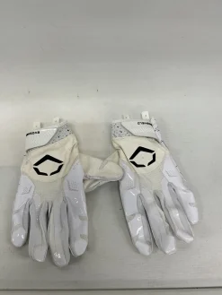 Used Wilson EVOSHILED REC GLOVES FB Gloves White XL