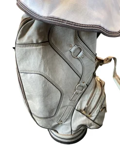 Used Wilson GOLF BAG Mens Cart Bag White