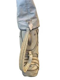 Used Wilson GOLF BAG Mens Cart Bag White