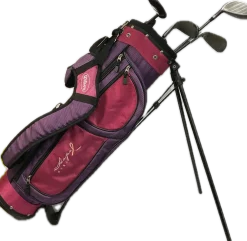 Used Wilson HOPE GIRL Jr Package Set RH Purple 5 Piece