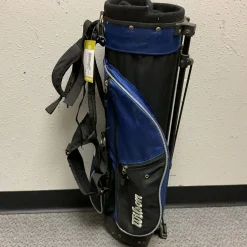 Used Wilson Jr Stand Bag Black And Navy Blue