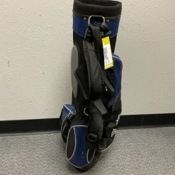 Used Wilson Jr Stand Bag Black And Navy Blue