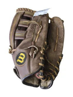 Used Wilson 1916 MODEL 12IN BB/SB Glove RH Throw Brown 12"