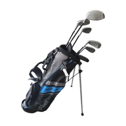 Used Wilson PROFILE JUNIOR 6PC SET Mens Package Set RH Black 6 Piece