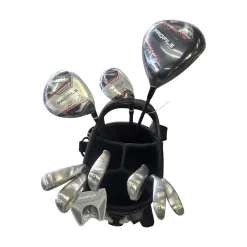 Used Wilson PROFILE MENS SET Mens Package Set RH Black 10 Piece