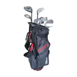 Used Wilson PROFILE MENS SET Mens Package Set RH Black 10 Piece