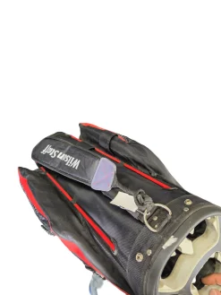 Used Wilson STAFF NEXUS CARRY BAG Mens Cart Bag Red