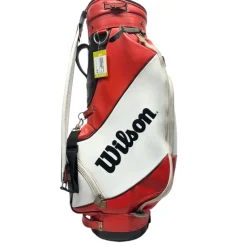 Used Wilson TOUR BAG Mens Cart Bag Red