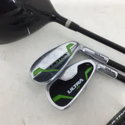 Used Wilson ULTRA JUNIOR SM 5 PC PACKAGE SET Jr Package Set RH Green 5 Piece