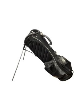 Used Wilson 6 WAY STAND BAG Mens Stand Bag Black
