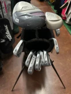 Used Wilson WILSON 12 PC SET Womens Package Set RH Grey 12 Piece