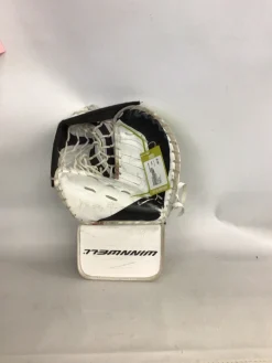Used WinnWell GX7 Junior Goalie Catcher White