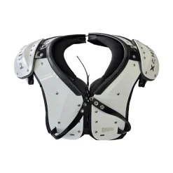 Used Xenith ADULT ELEMENT HYBRID SHOULDER PADS FB Shoulder Pads White XL
