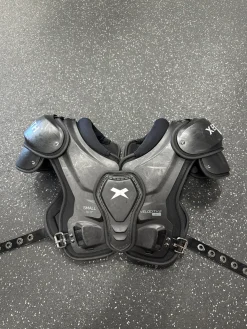 Used Xenith VELOCITY 2 JUNIOR FB Shoulder Pads Black SM