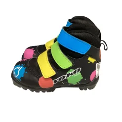 Used YOKO NNN KIDS BOOT Boys NNN XC Ski Boots Black YT-10