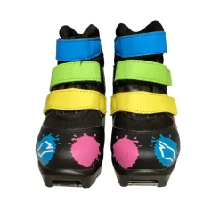 Used YOKO NNN KIDS BOOT Boys NNN XC Ski Boots Black YT-10