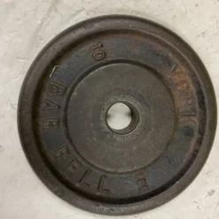 Used York Standard Plate Black 10 lb