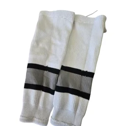 Used YOUTH HOCKEY SOCKS Hockey Sock White 18"