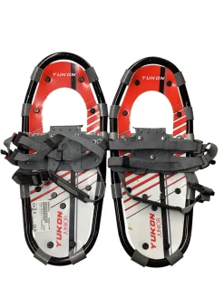 Used Yukon Charlie's Snowshoes Boys Red 16"