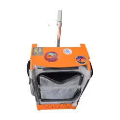 Used ZUCA ALL-TERRAIN DISC GOLF CART WITH BAG Disc Golf Bag Orange